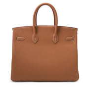 Acheter en ligne chez labellov.com hermes birkin 35 togo gold phw