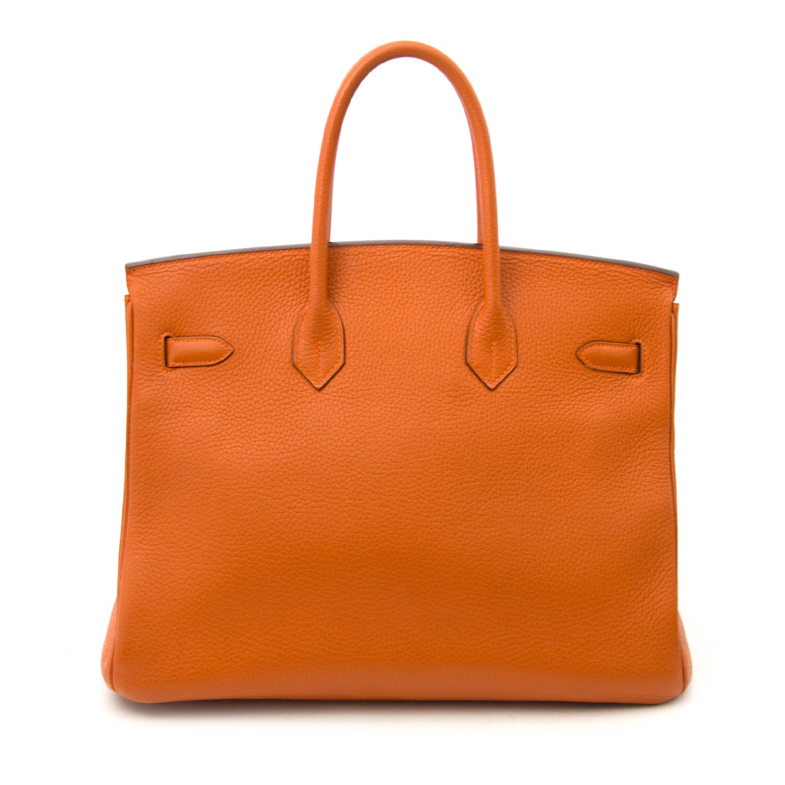 Hermès Birkin 35 Orange Togo PHW for sale at Labellov.com