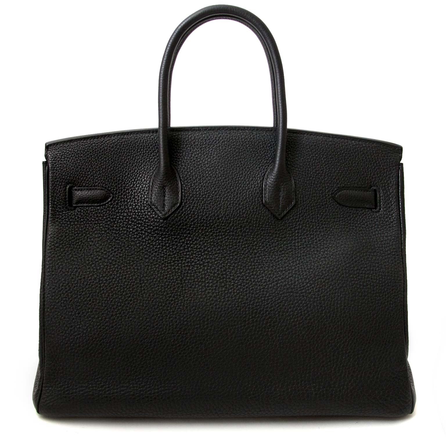 Hermès Birkin 35 Togo Doublure Chevre Pigmente Noir Accastillage Palladium