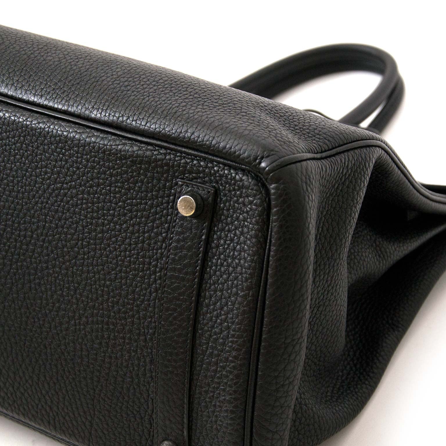 Hermès Birkin 35 Togo Doublure Chevre Pigmente Noir Accastillage Palladium