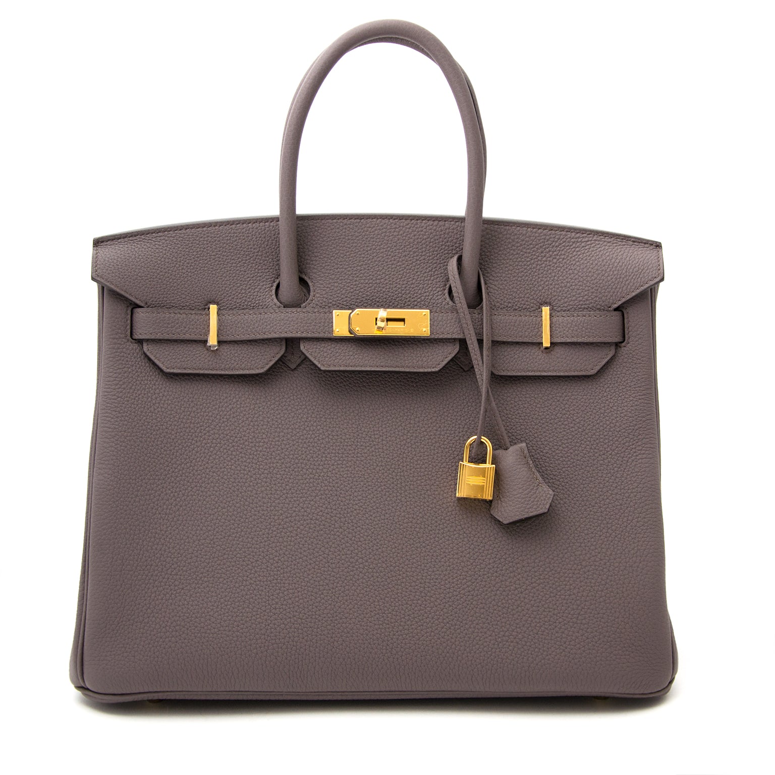 real real brand new 100% authentic Brand New Hermes Birkin 35 Etain Togo