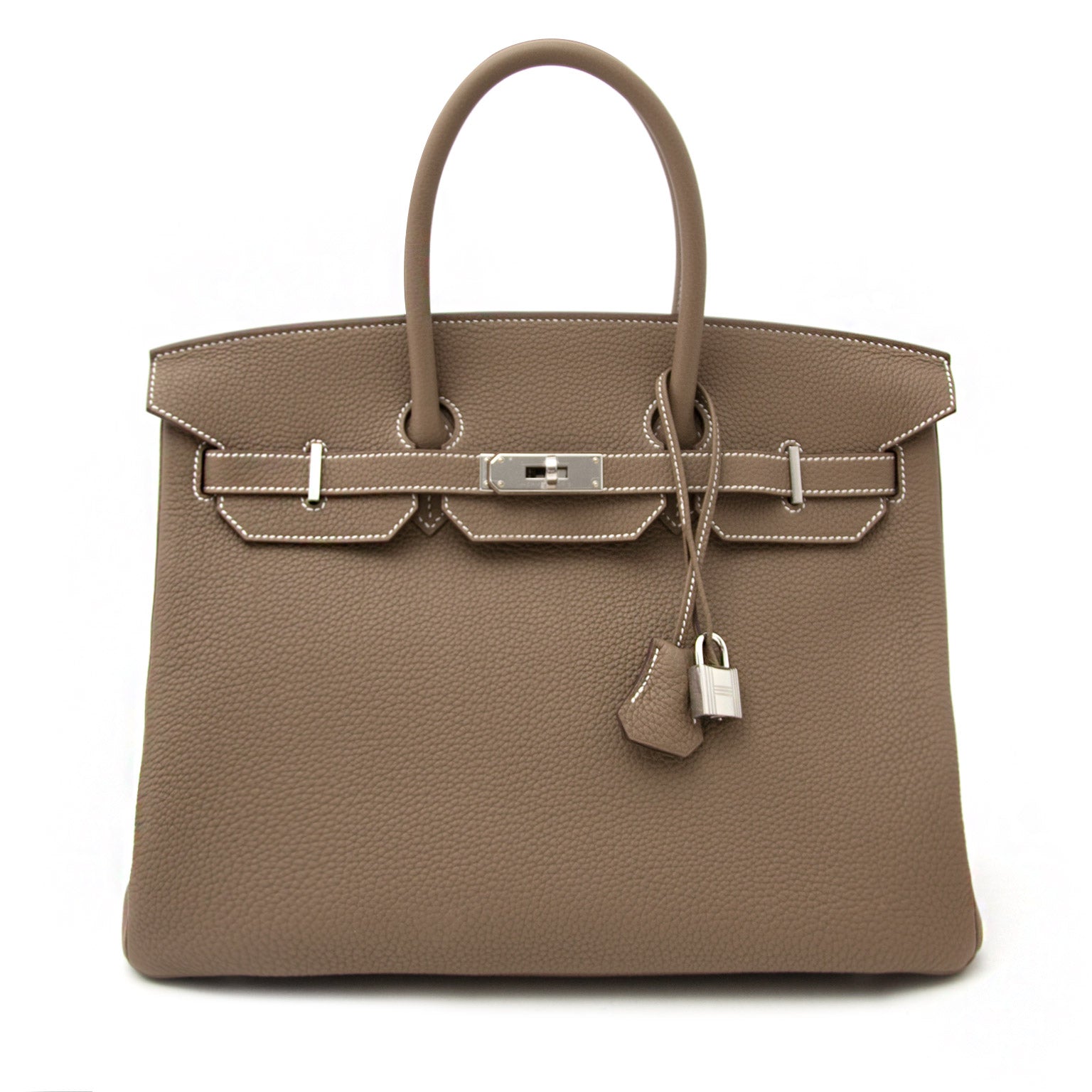 Hermès Birkin 35 togo etoupe phw now online at labellov.com skip the waitinglist