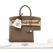 Acheter Hermès Birkin 35 Togo Etoupe PHW en ligne chez labellov.com