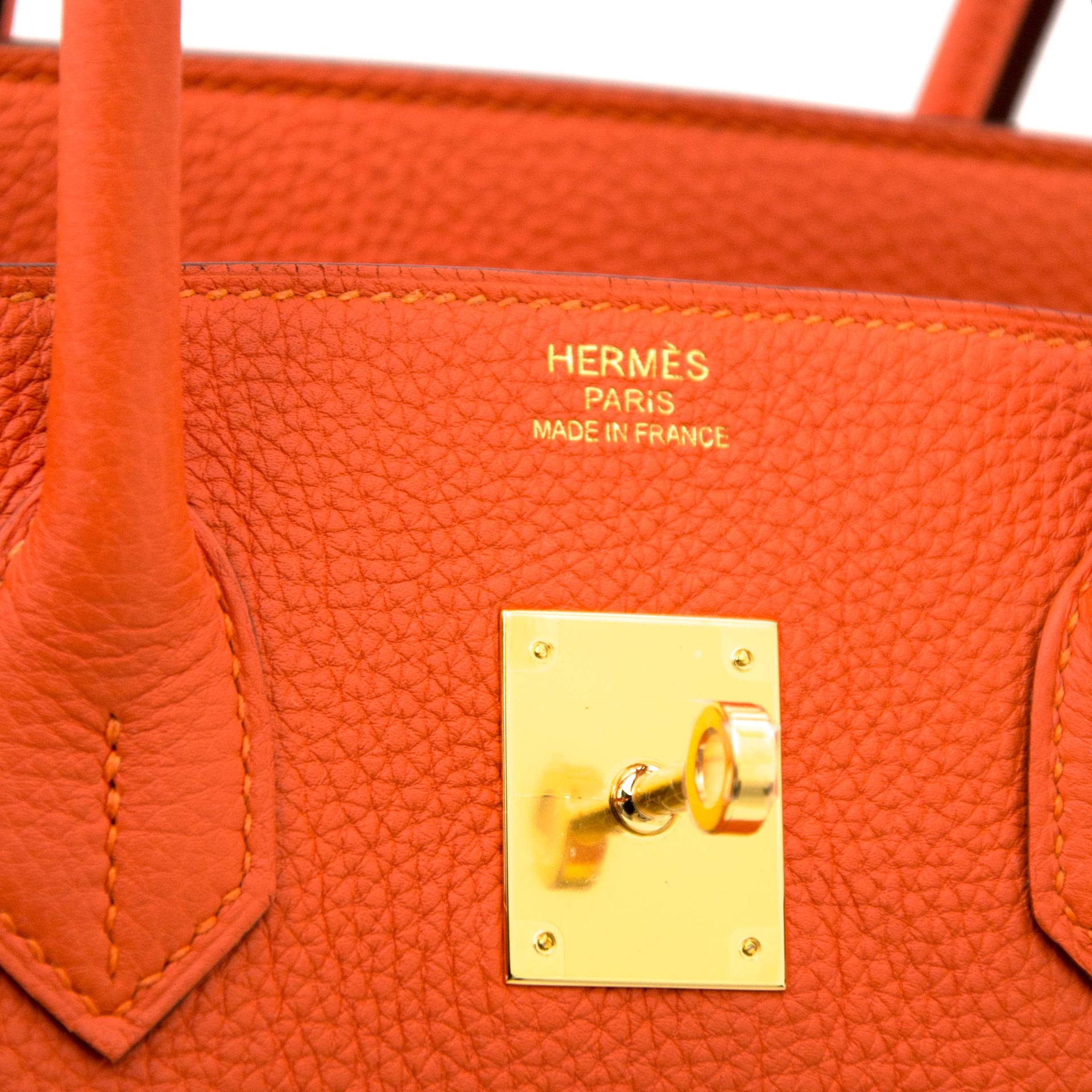 looking for a hermes birkin bag in feu orange togo leather? Visit labellov and get your birkin bag right now!