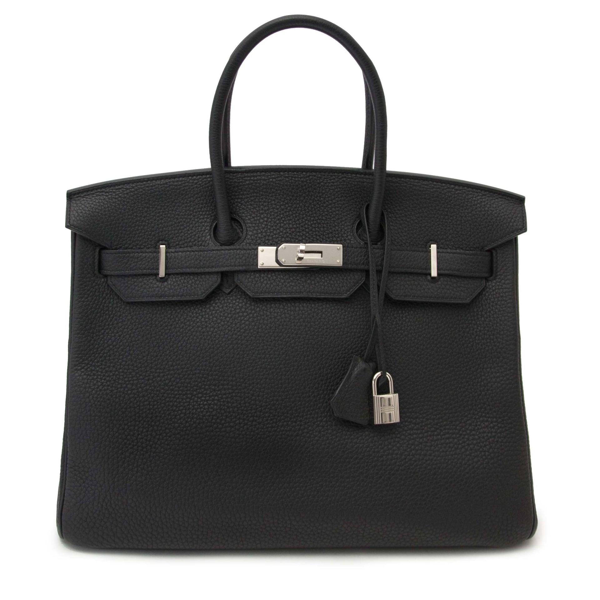 acheter en ligne chez labellov.com pour le meilleur prix hermes birkin 35 togo noir phw