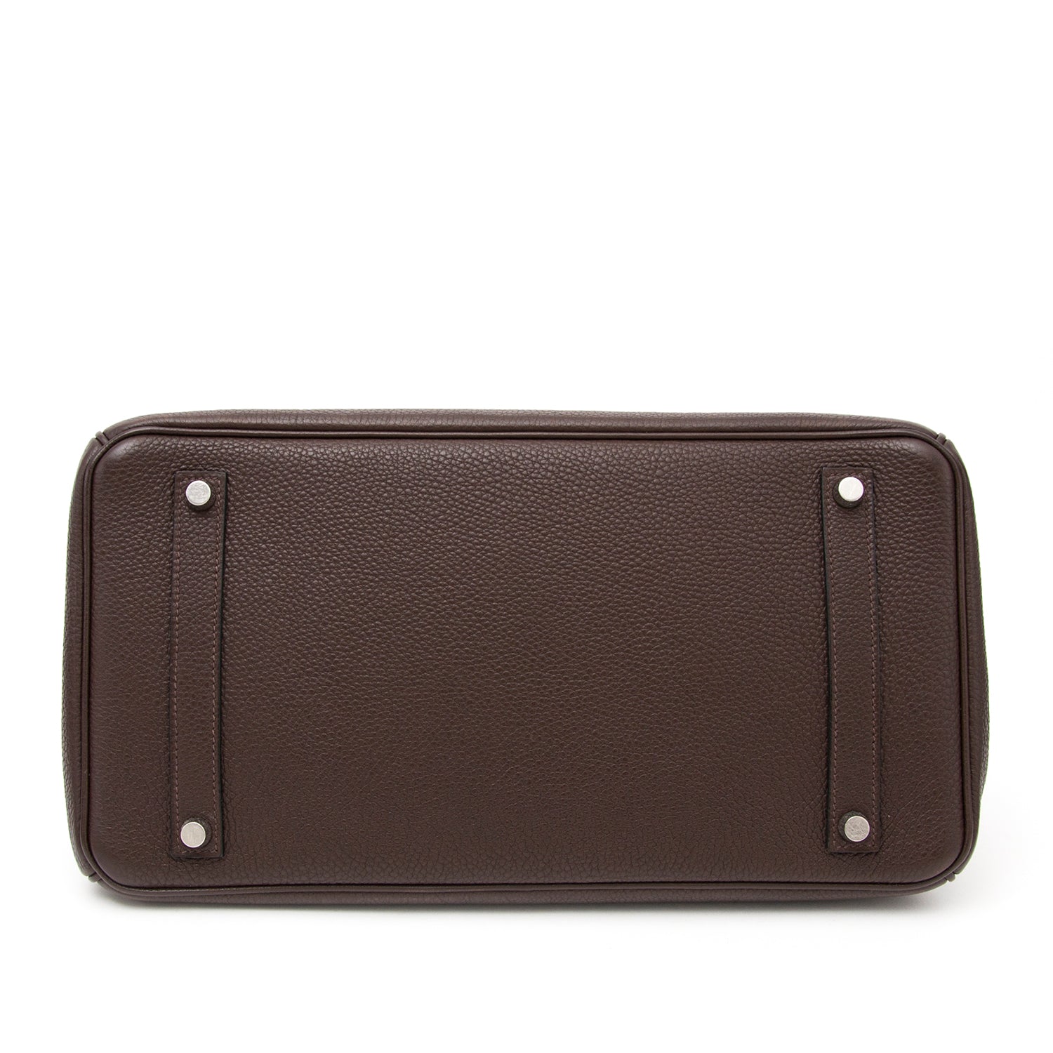 acheter en ligne pour le meilleur prix shop safe online at the best price Hermès Birkin 35 Chocolat Togo PHW comme neuf site en linge labellov.com