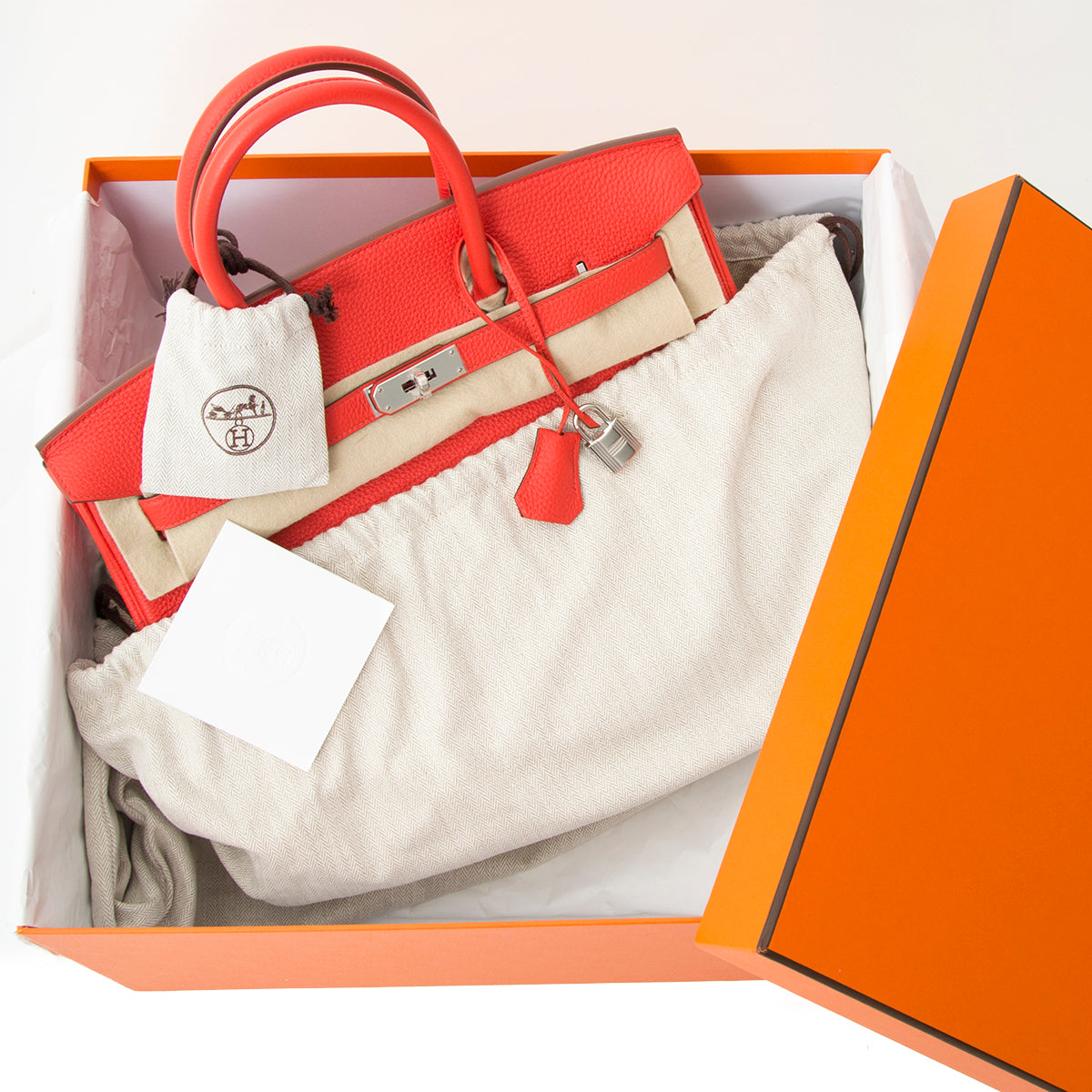 Hermès Birkin 35 cm Capucine Togo