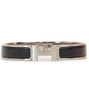 shop safe online Hermes Black Matt Clic HH Bracelet