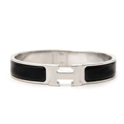 koop veilig online aan de beste prijs jou tweedehands Never Used Hermes Black H Bracelet