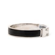 skip the waitinglist shop safe online Never Used Hermes Black H Bracelet