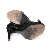 comme nuef acheter en ligne pour le meilleur prix escarpins Hermès Suede Night Sandals - Size 39