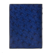 Hermès Indigo Blue Ostrich Fold Wallet now for sale at labellov vintage fashion webshop belgium