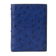 Hermès Indigo Blue Ostrich Fold Wallet now for sale at labellov vintage fashion webshop belgium