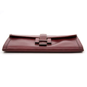 Koop en verkoop uw Hermes Bordeaux Jige clutch aan de beste prijs van 2017
