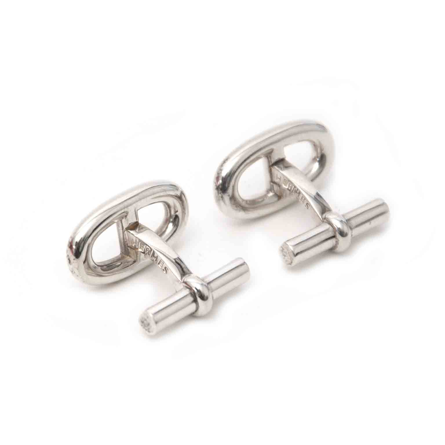 Labellov buys and sells your authentic Hermès Le Havre Cufflinks