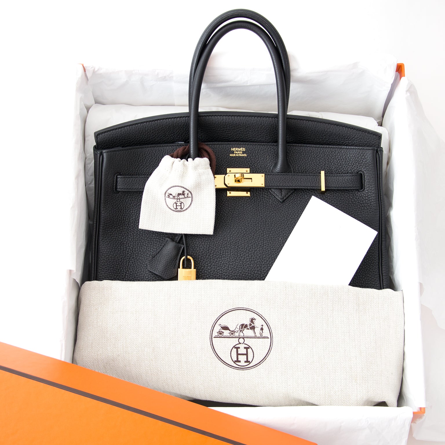designer luxury worldwide shipping webshop labellov.com Antwerp , acheter en ligne pour le meilleur prix sac a main comme neuf Hermes Birkin 35 Black Togo GHW +INVOICE