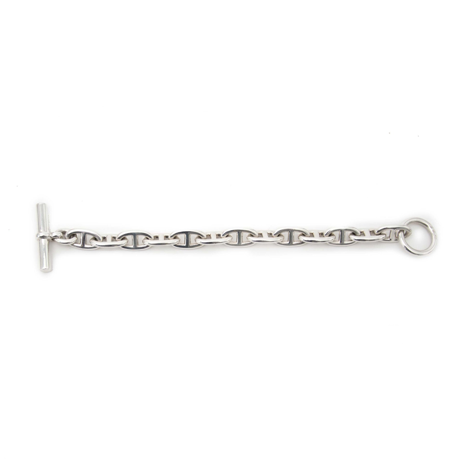 koop en verkoop uw hermes chaine d'ancre zilveren armband bij labellov.com