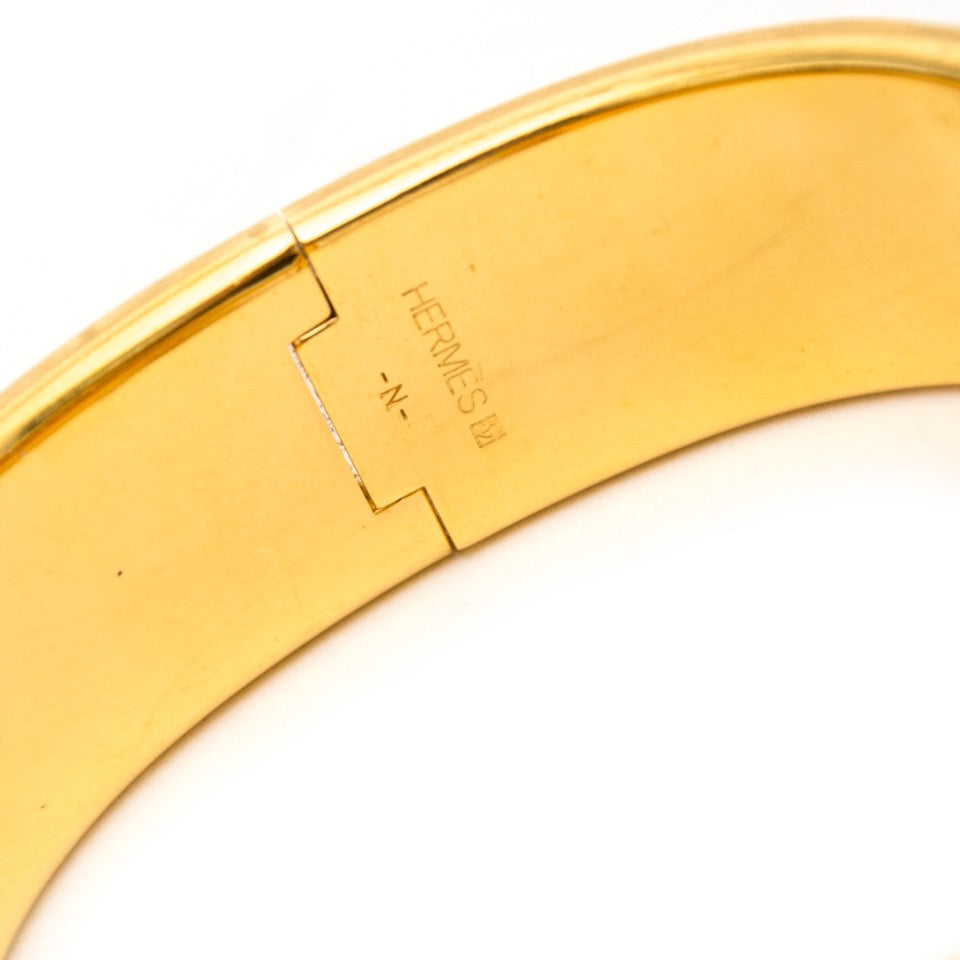 Hermès Bracelet Clic Clac Lilac