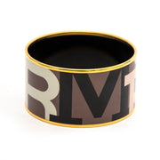 shop safe online second hand designer hermes luxury brand Hermès Printed Enamel Bangle Bracelet comme neuf