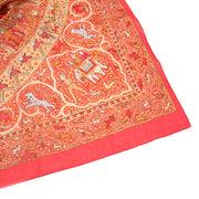 Beautiful orange pareo from Hermès