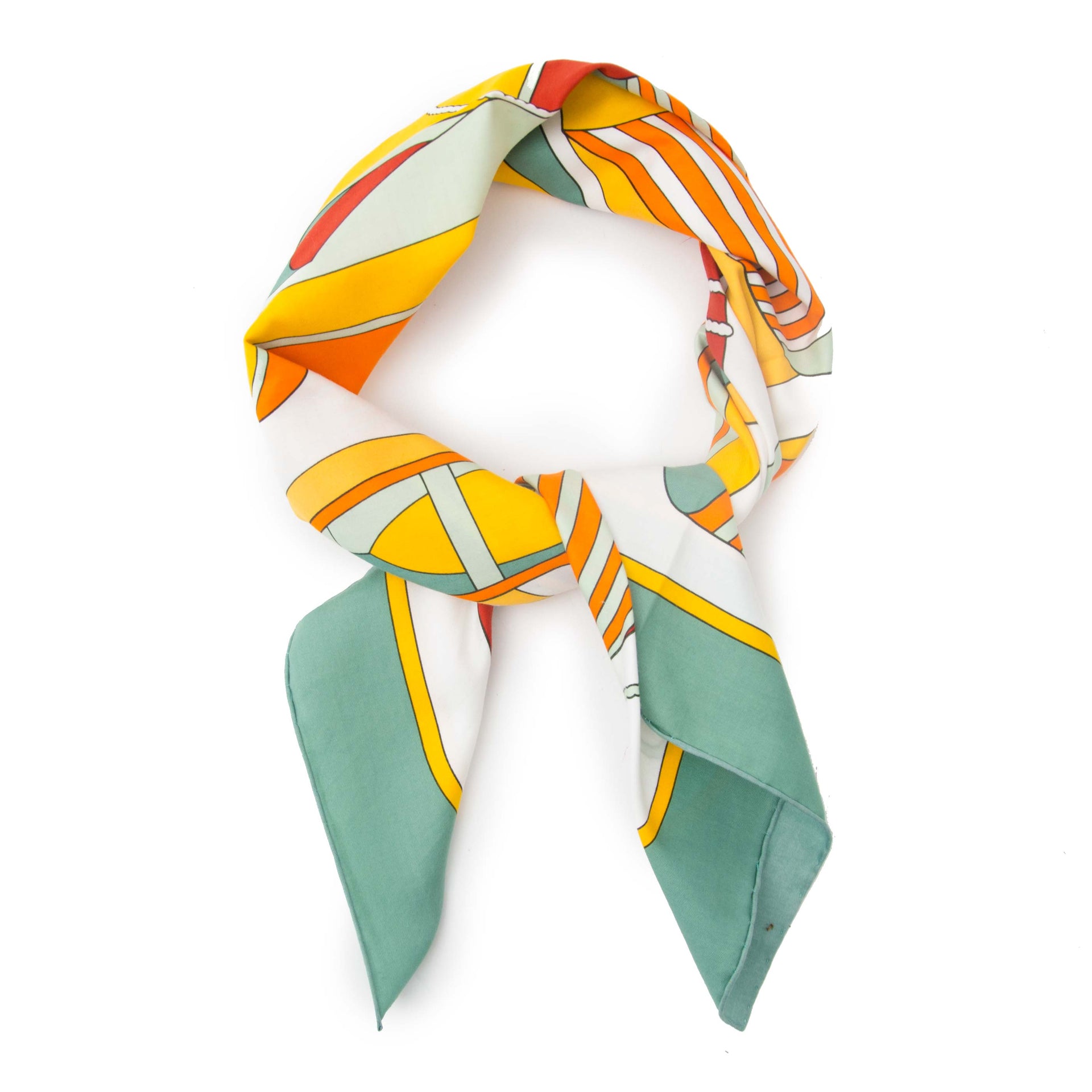Hermès scarf Thalassa by Pierre Peron