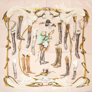 Koop nu veilig online jouw tweedehands Hermès Silk Scarf Carré A Propos de Bottes op labellov.com