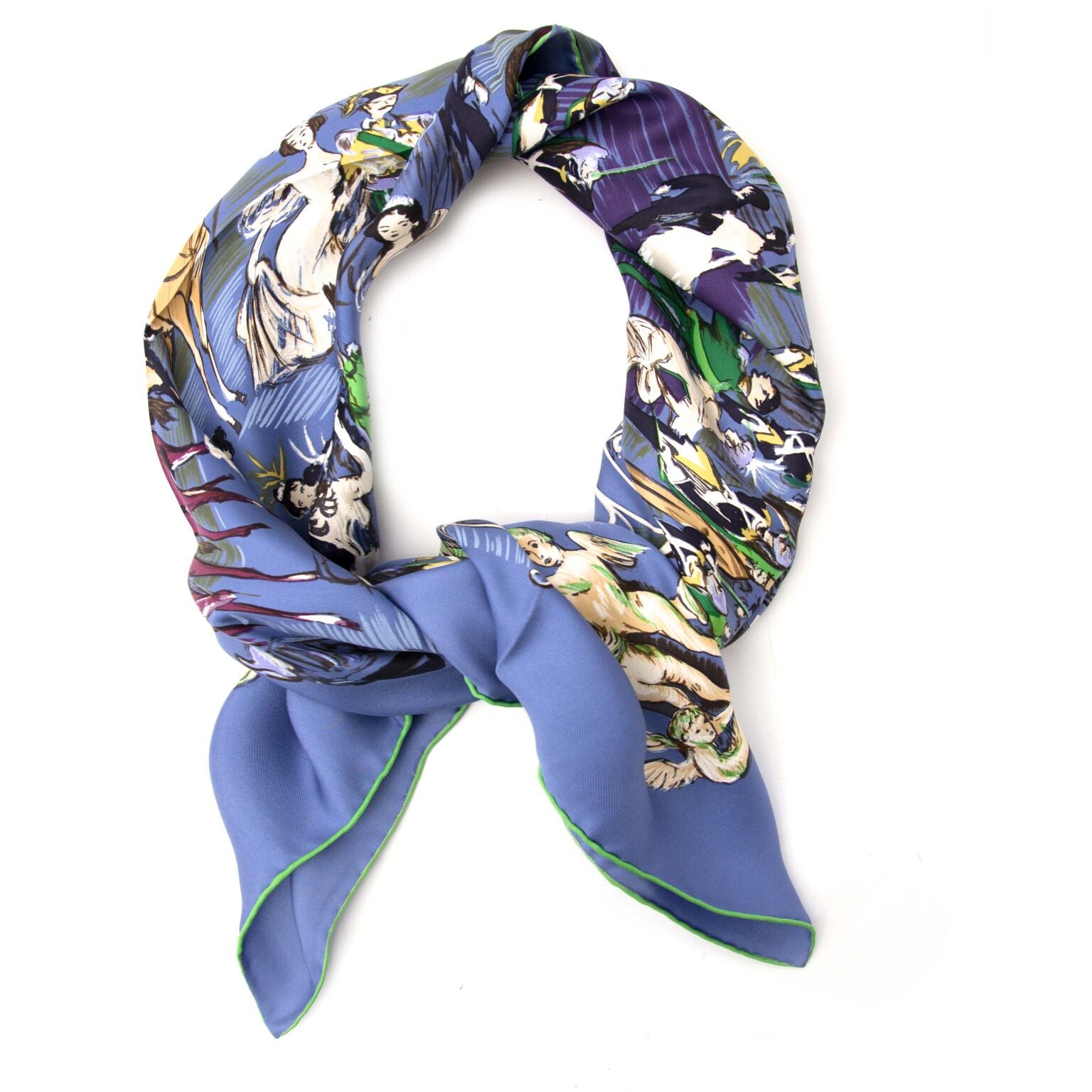 Beautiful silk scarf from Hermès
