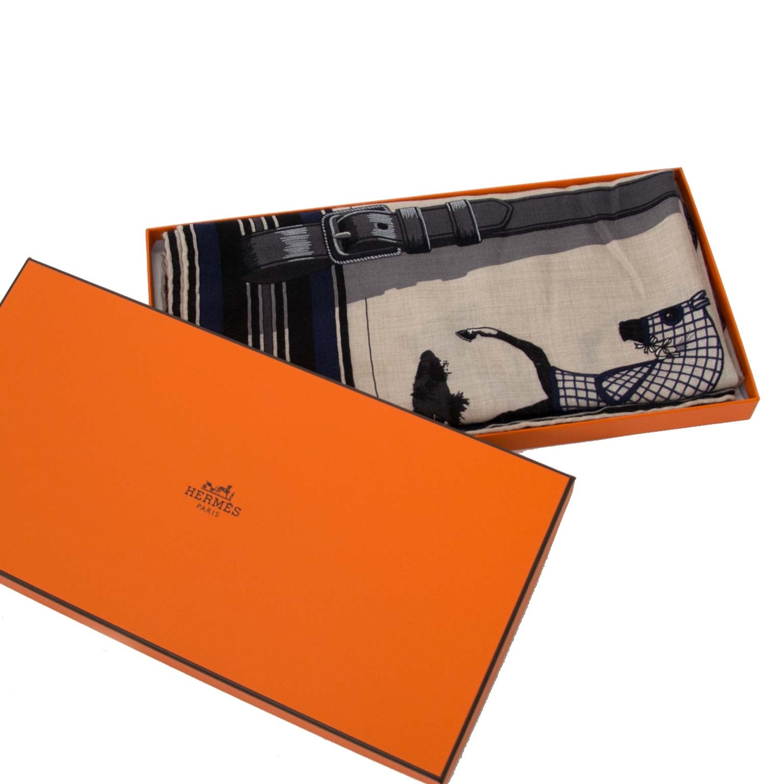 Koop hermès couvertures et tenues de jour sjaals online bij labellov vintage mode webshop belgië