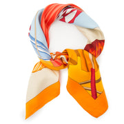 Achetez Hermès Carré de Soie 'Charmes des Plages Normandes ll' en ligne chez Labellov.com
