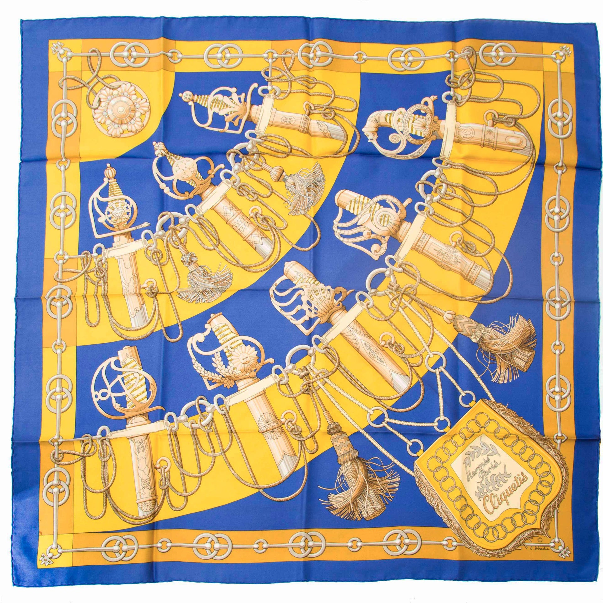 Hermès carré Cliquetis by Julie Abadie
