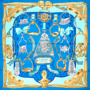 Koop nu veilig online jouw tweedehands Hermès Silk Scarf Carré Etriers