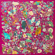 hermes carre fleurs et papillons de tissus scarf now for sale at labellov vintage fashion webshop belgium