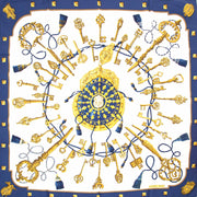 achetez maintenant en ligne Hermès Silk Scarf Carré Les Clefs chez labellov.com