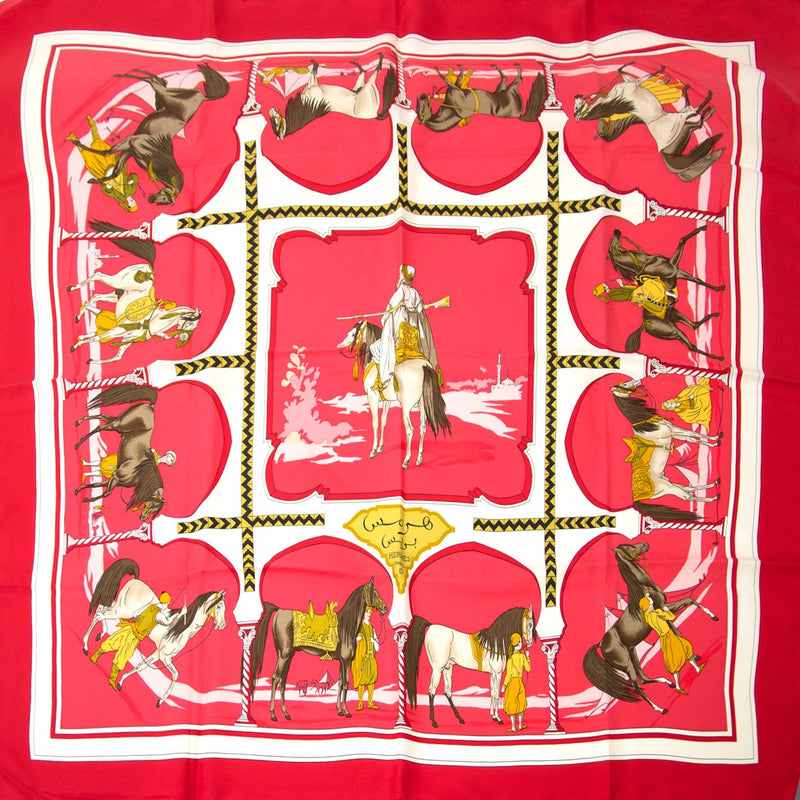 hermès carré cavaliers arabes scarf now for sale at labellov vintage fashion webshop belgium