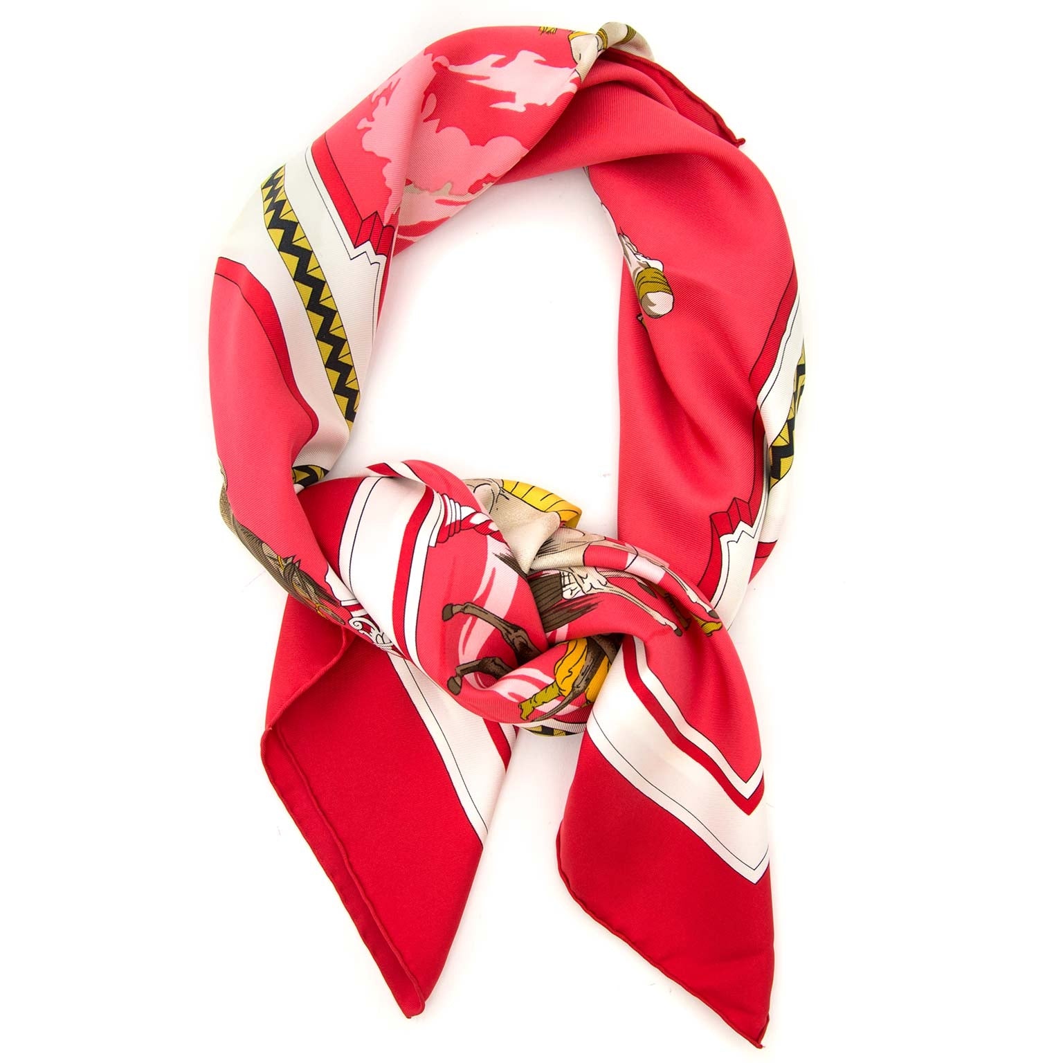 hermès carré cavaliers arabes scarf now for sale at labellov vintage fashion webshop belgium