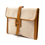 Koop en verkoop uw Hermes canvas envelope jige clutch aan de beste tarieven van 2016 bij labellov antwerpen