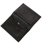 Hermès Black Vintage Crocodille Passport Holder labellov vintage fashion webshop belgium