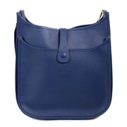 Hermès Evelyne III 33 GM Blue Epsom Bag now for sale at labellov vintage fashion webshop belgium