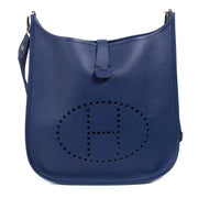 Hermès Evelyne III 33 GM Blue Epsom Bag now for sale at labellov vintage fashion webshop belgium