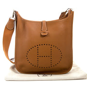 koop jou tweedehands Hermes Gold Evelyne III PM Messenger Bag online