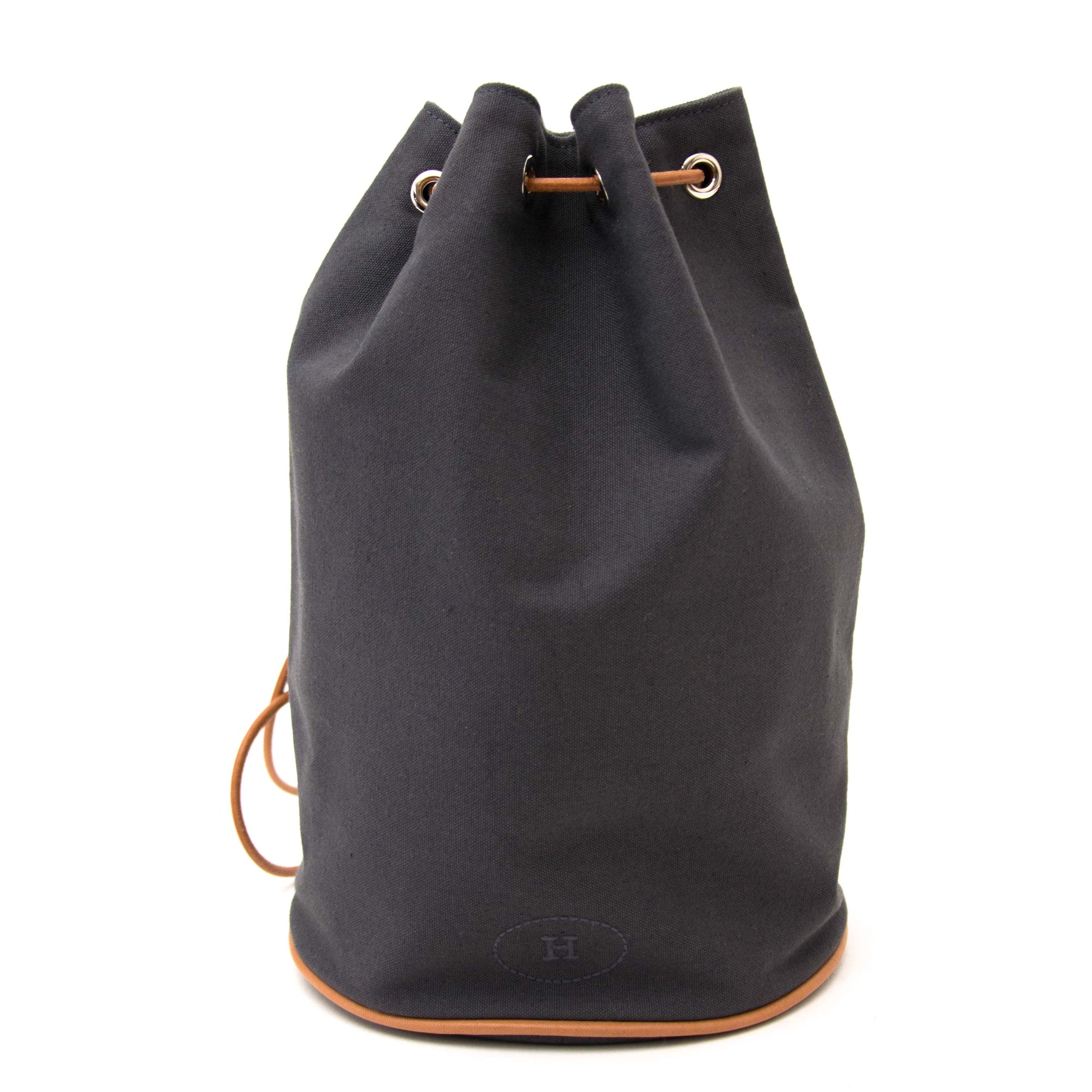 koop online aan de beste prijs Hermes Cotton Bucket Bag Hermes Cotton Bucket Bag
