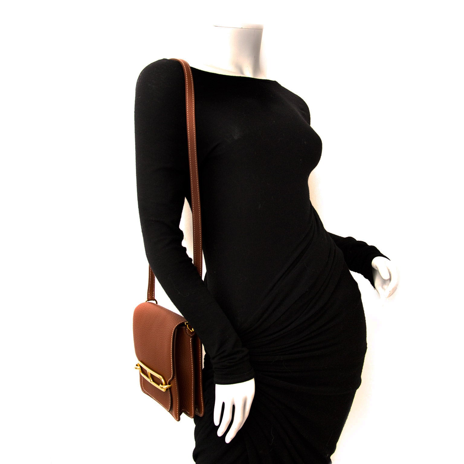 shop your designer Hermes Roulis Clemence Taurillon Shoulderbag