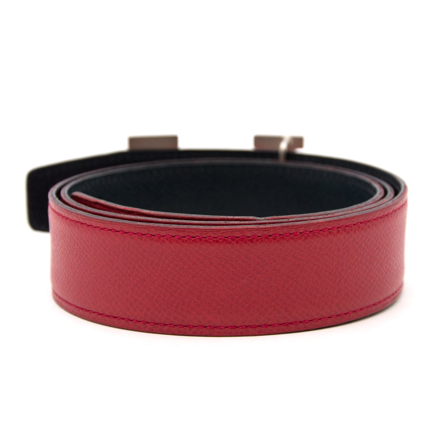 hermes omkeerbare H riem in rood/blauw tegen de beste prijs nu online at labellov.com