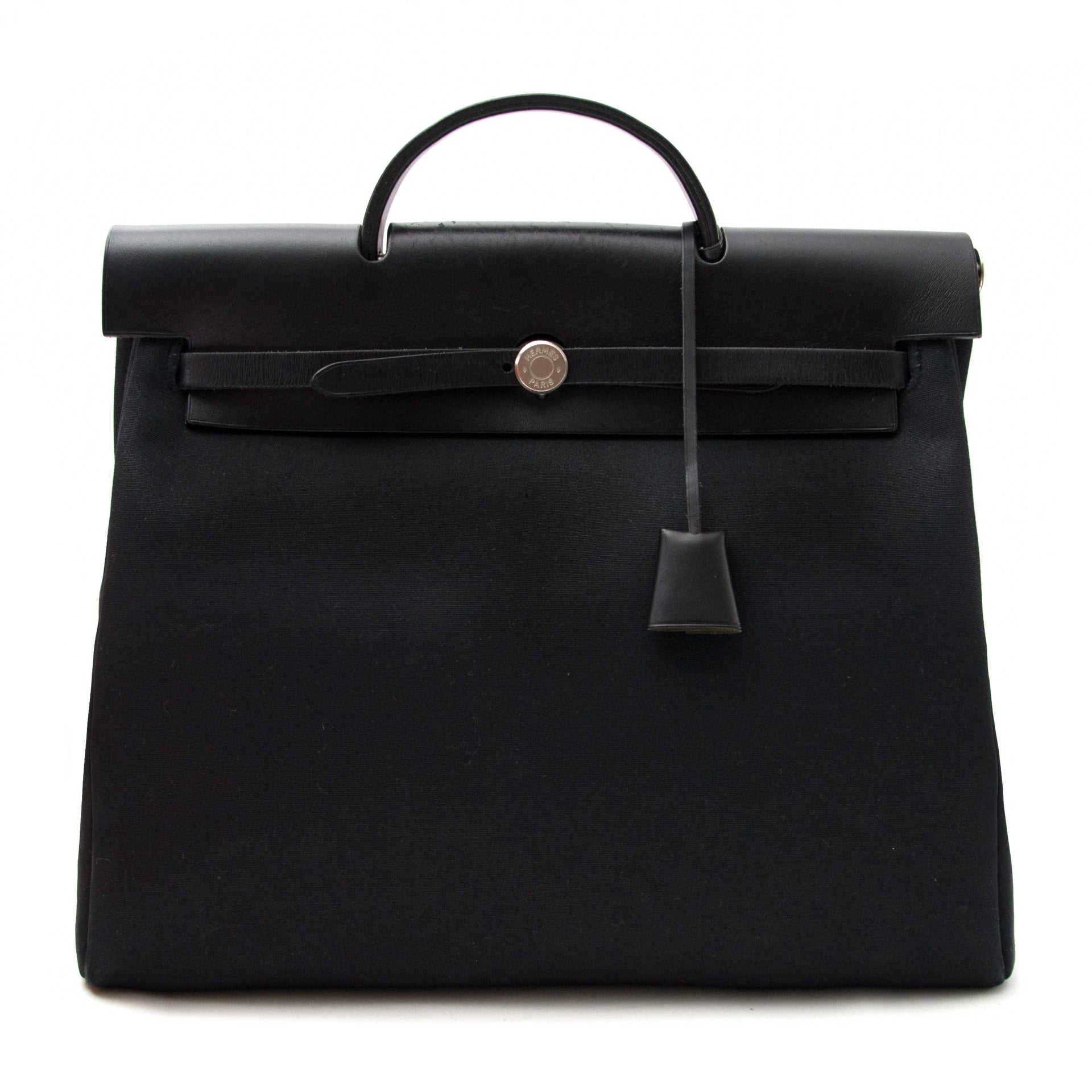 Hermès Herbag Beige & Noir 2 en 1