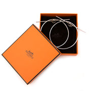 We buy and sell your secondhand designer goods such as Hermes Silver Loop Earrings for the best price