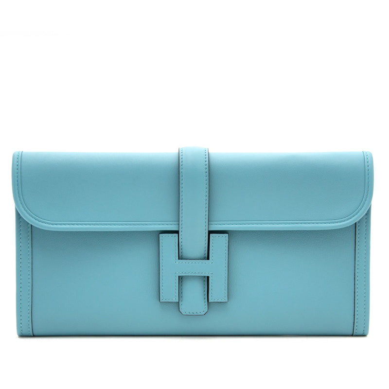 Hermès Jige Elan 29 Bleu Saint Cyr Swift