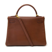 Hermes Kelly 32 Marron Veau Ardennes kauf secondhand Hermes Kelly 32 Marron Veau Ardennes