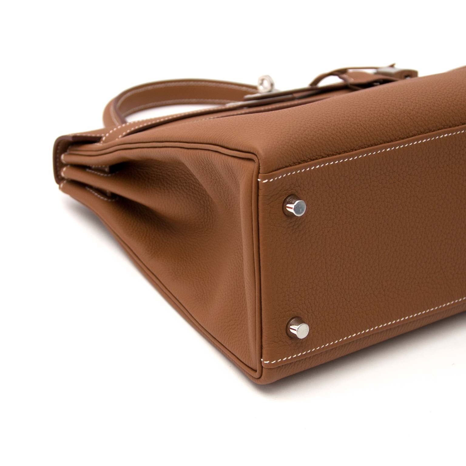 acheter en ligne chez labellov.com Hermès kelly 32 togo gold phw 100% authentique.com