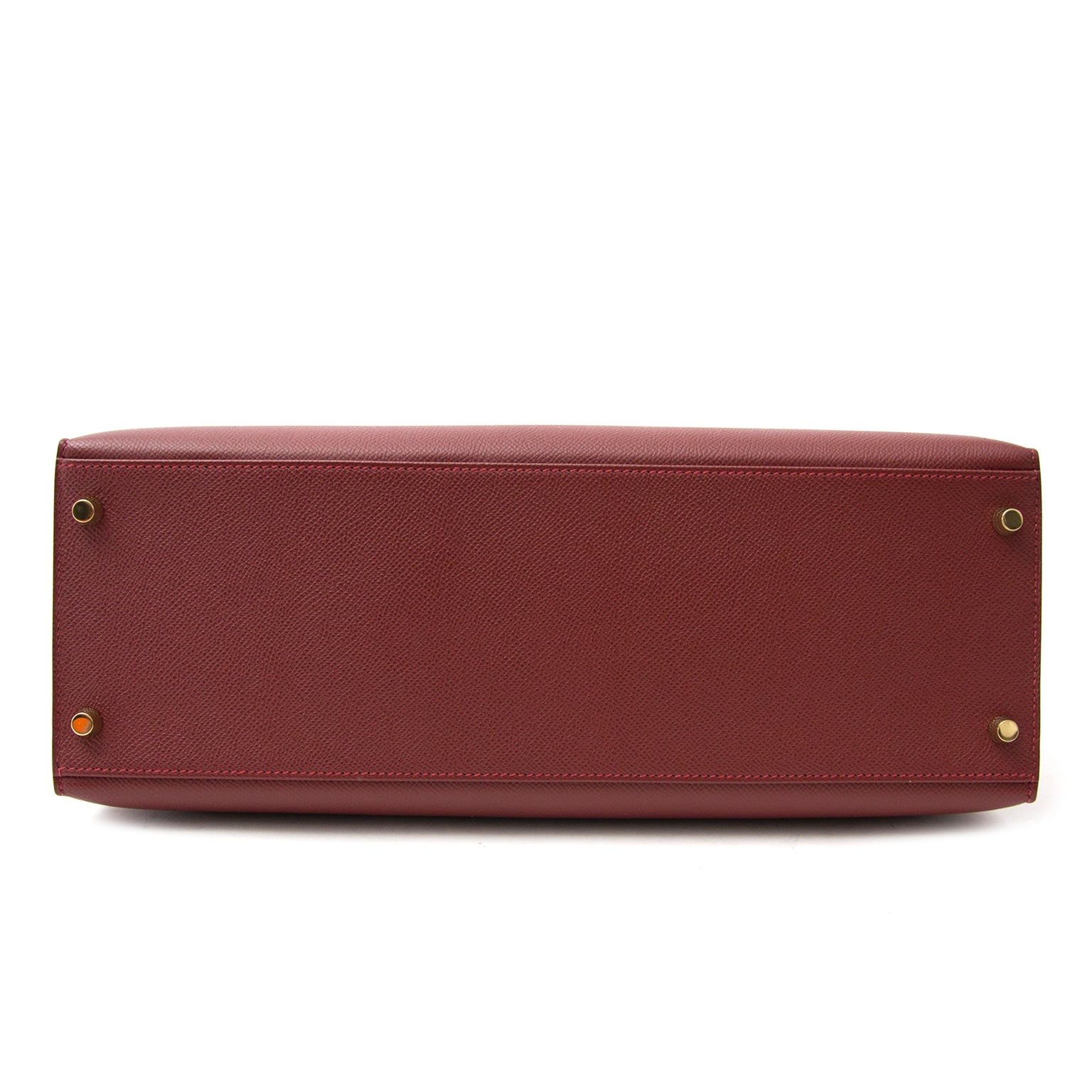 100% authentieke hermes kelly tas rood epsom 35cm ghw bij labellov.com