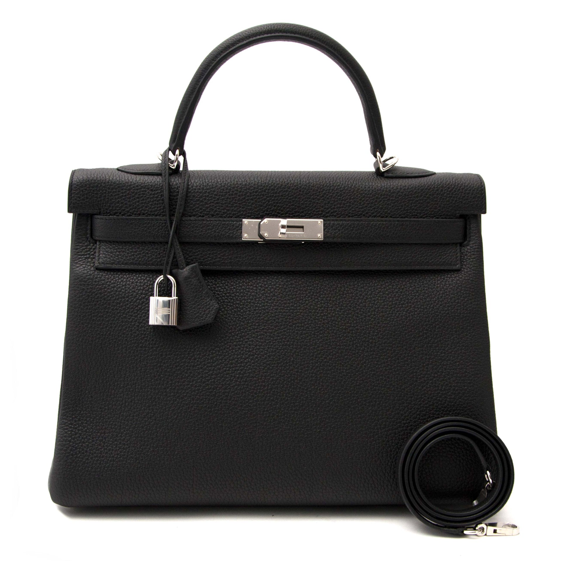 hermes kelly ll retourne 35 togo phw black now online at labellov.com, skip the waitinglist